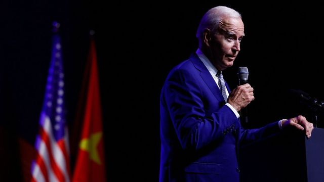 US President Joe Biden In Vietnam As American Businesses Look For Alternatives To China