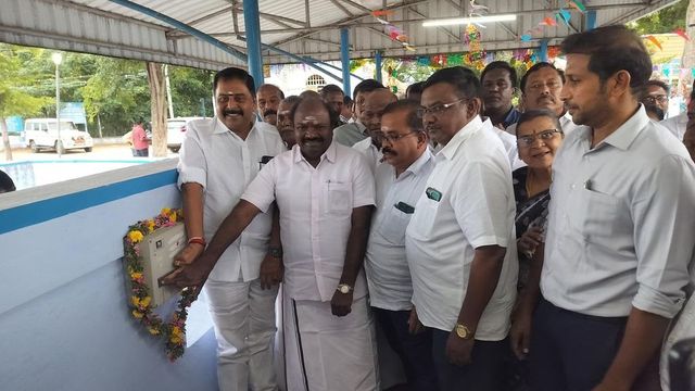 Water released into Kalingarayan Canal for irrigation