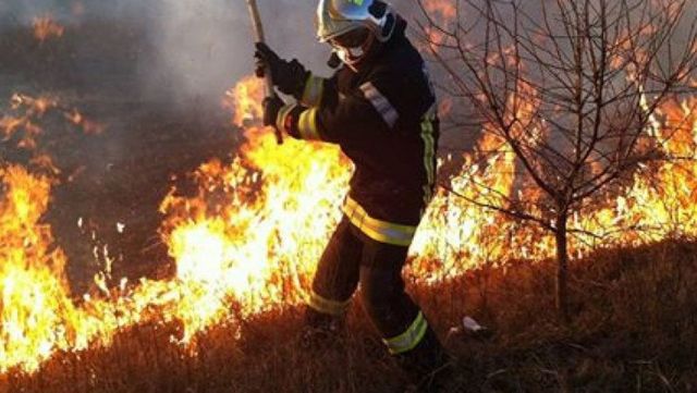 11 incendii de vegetație – stinse de pompieri în ultimele 24 de ore