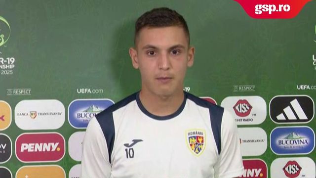 Naționala U19 de fotbal a României, rezultat de senzație la Europene: calificare în semifinale, după 3-0 cu Danemarca