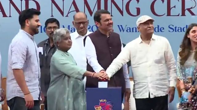 Rohit Sharma emotional as parents unveil Wankhede stand in his name
