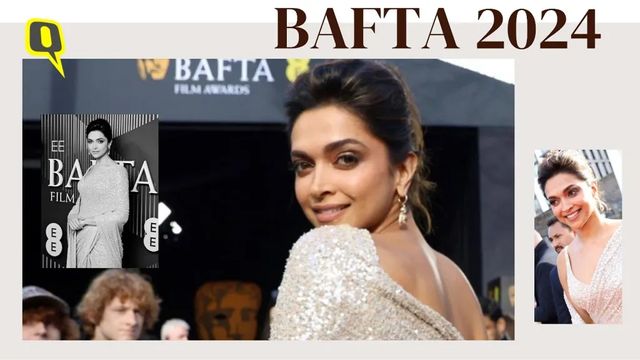 Deepika Padukone Makes Her BAFTA Debut In a Sabyasachi Saree