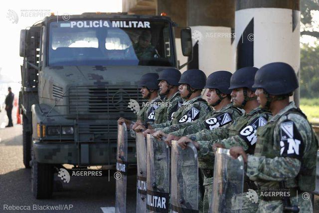 Mexicul trimite aproape 15.000 de polițiști și militari la granița cu SUA, pentru a frâna imigrația națională