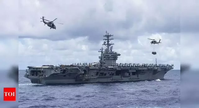 Amid China aggression, US largest warship likely to conduct naval exercise with India