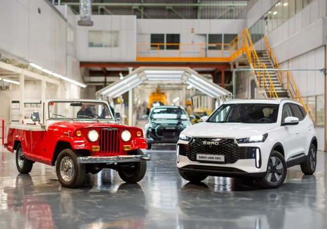 Así es el EBRO s400: un SUV híbrido de poco más de 4 metros de largo