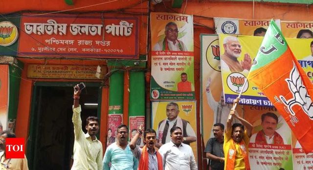 Crumbling Left, depleted Cong helps saffron surge in Mamata's Bengal