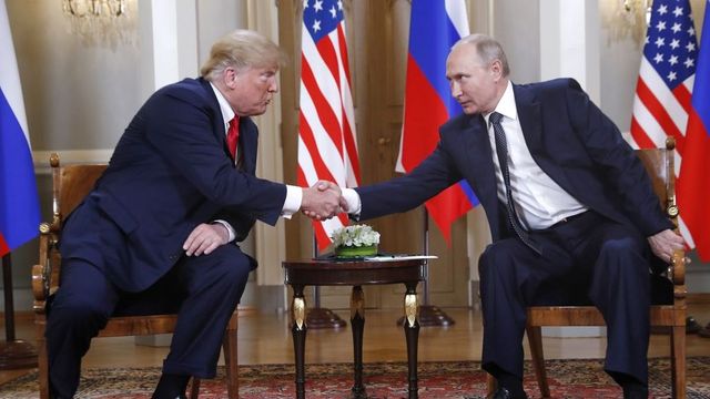 Trump a Putin ve společném prohlášení připomněli setkání na Labi
