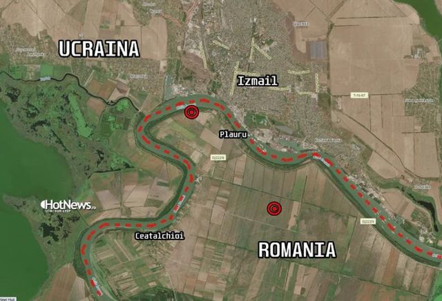România închide spațiul aerian din nordul Dobrogei, la granița cu Ucraina