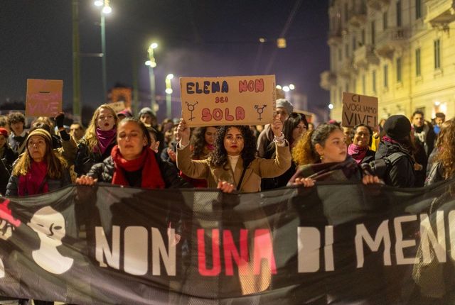 8 marzo, il corteo degli studenti a Milano