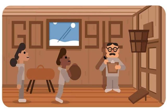 Google dedicates doodle to Dr James Naismith, inventor of basketball