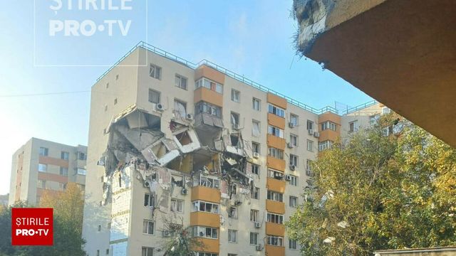 Momentul exploziei din Rahova, surprins de camerele de supraveghere ale unui magazin din apropiere