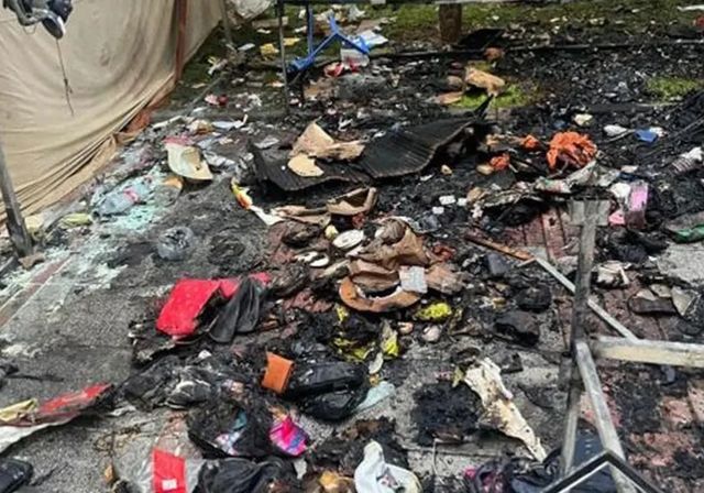 Detenidos tres menores en Burgos por prender fuego a un sin techo y a un puesto ambulante