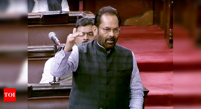 Mukhtar Abbas Naqvi appeals to Muslims to strictly follow lockdown guidelines on Shab-e-Barat