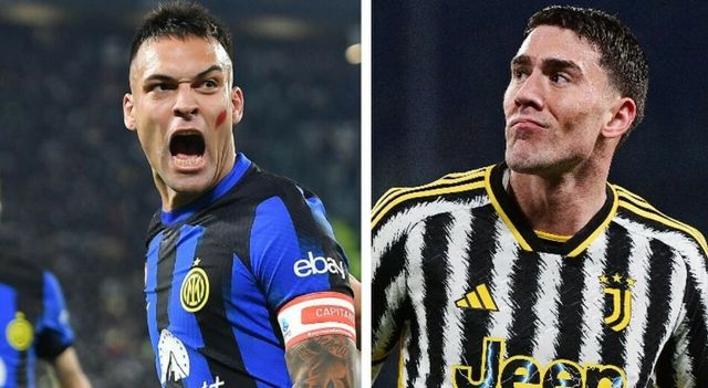 Juventus-Inter 1-1, gol di Vlahovic e Lautaro