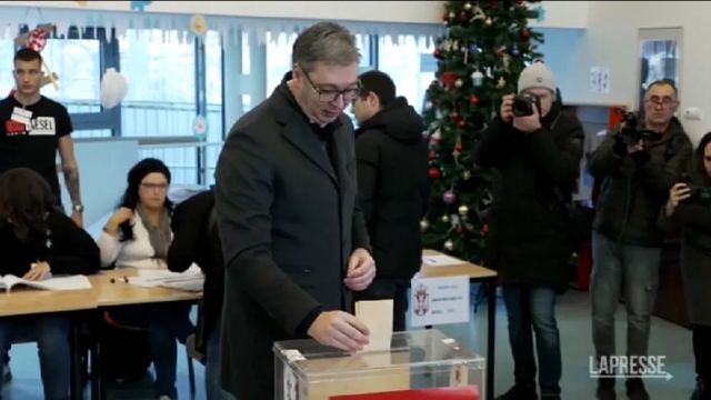 Elezioni in Serbia Il leader Vucic verso il trionfo