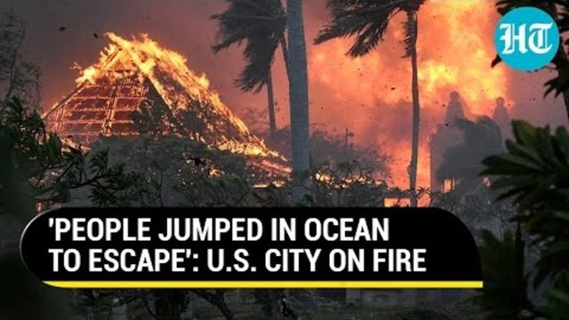 Hawaii wildfires burn Maui to the ground, 6 dead, over 270 structures damaged