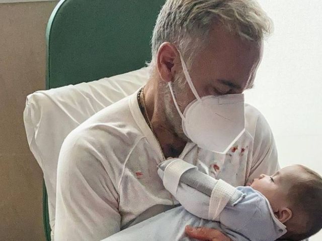 Gianluca Vacchi: la figlia di 5 mesi operata per una malformazione