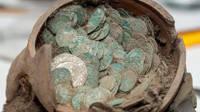 Török hódoltság-korabeli éremleletet találtak Simontornyán