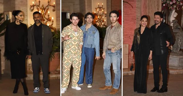 Jonas Brothers, Sonam-Anand, Malaika At Natasha Poonawalla's Party
