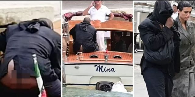 Kanye West e la moglie banditi a Venezia per atti osceni