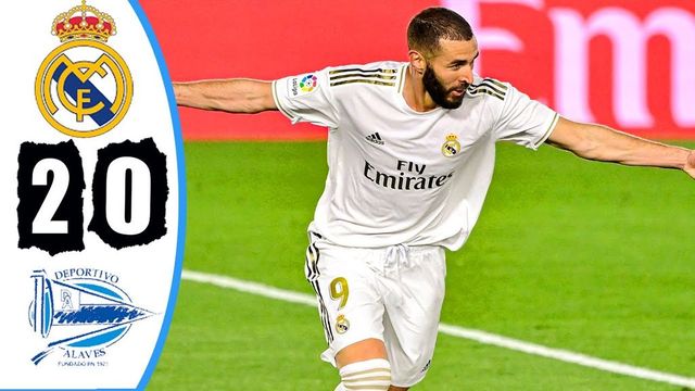 Real Madrid beats Deportivo Alavés 2-0 for 8th straight win in title march