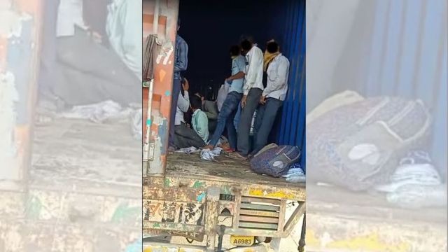 Maharashtra Police Find 300 Workers Crammed In Container Trucks