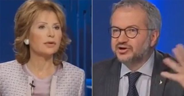 Lilli Gruber bacchetta il leghista Borghi: «Spagna fondatore dell’Ue? Non è vero, vada a studiare»