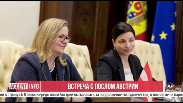Зинаида Гречаный провела рабочую встречу с послом Австрии в Молдове Кристин Фрайлингер