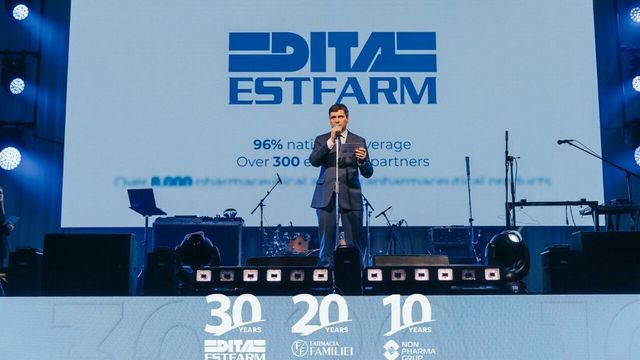 Dita Estfarm Group a celebrat 30·20·10 – trei decenii de leadership pe piața farmaceutică din Republica Moldova