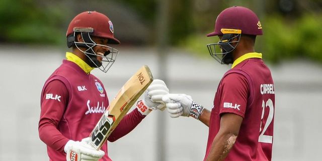 Windies' Shai Hope, John Campbell Record Highest Opening Stand In ODIs