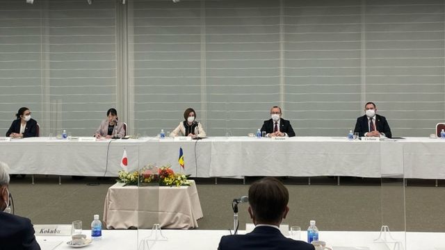 Maia Sandu a invitat oamenii de afaceri din Japonia să investească în Moldova