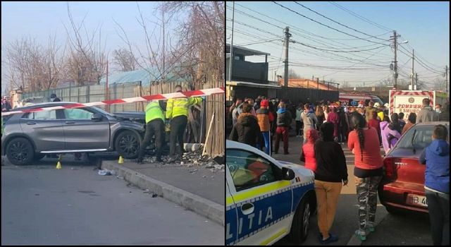 Doi copii au fost spulberați pe trotuar de mașina condusă de o femeie, în cartierul Andronache din București