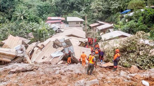 Földrengés késleteti a földcsuszamlás áldozatainak mentését a Fülöp-szigeteken