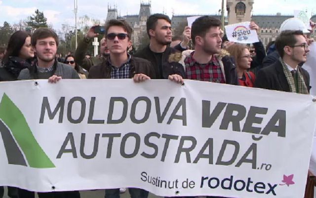 Mesajul Ambasadei Danemarcei în România, despre protestul pentru autostrăzi