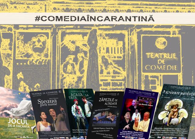 Teatrul de Comedie sărbătorește online Ziua Mondială a Teatrului