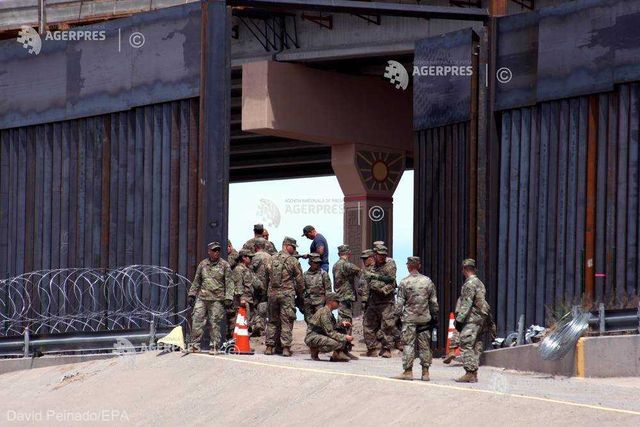 Pentagonul aprobă trimiterea a 320 de militari suplimentari la granița cu Mexicul