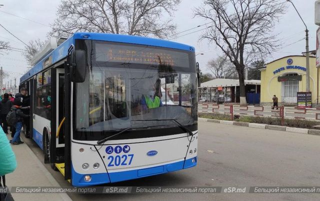 Жители Бельц будут платить 5 леев за проезд в троллейбусе
