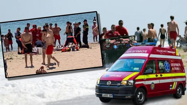 Un bărbat a murit după ce a căzut de pe o placă în mare, la 2 Mai