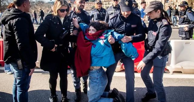 Blitz di Ultima Generazione alla Maratona di Roma, fermati tre attivisti