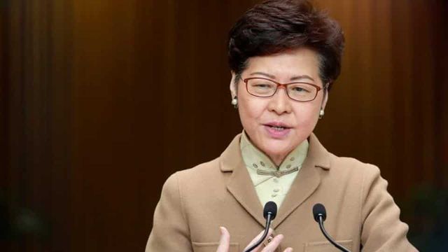 Hong Kong leader accuses US of double standards over protests