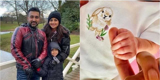 Shilpa Shetty and Raj Kundra blessed with a baby girl