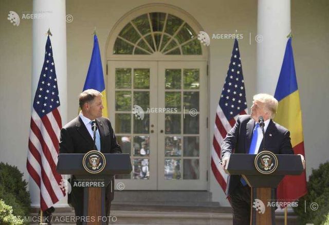 Iohannis și Trump vor adopta o declarație comună privind întărirea relațiilor dintre România și SUA