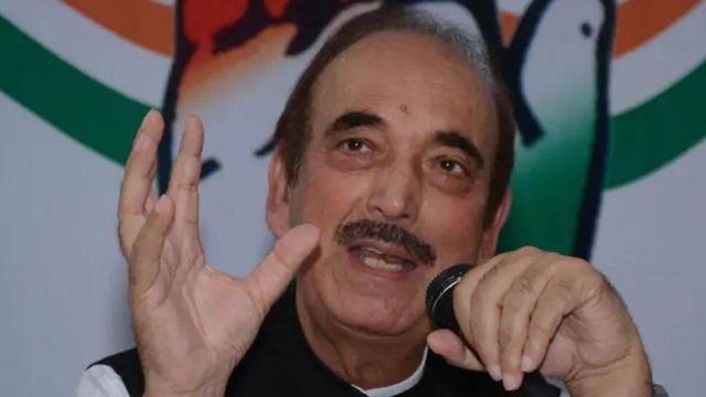 Congress victory in upcoming assembly polls top priority, says Veteran politician Ghulam Nabi Azad