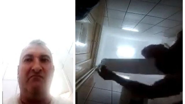 Momentul în care un consilier local din Brașov s-a filmat pe toaletă, live, în plină ședință, după ce a uitat să închidă camera telefonului
