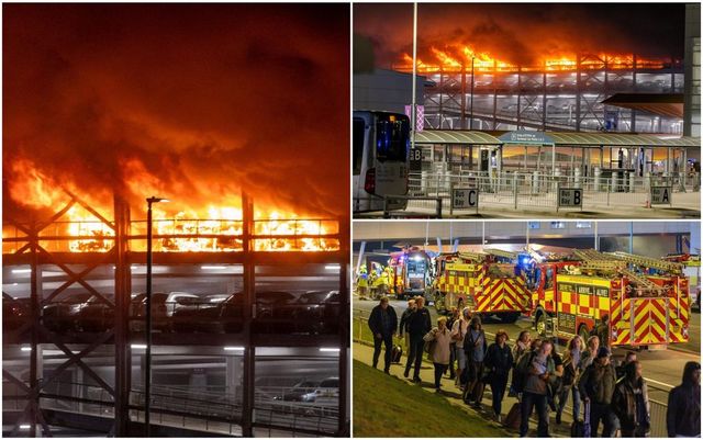 Aeroportul londonez Luton își suspendă zborurile din cauza unui incendiu