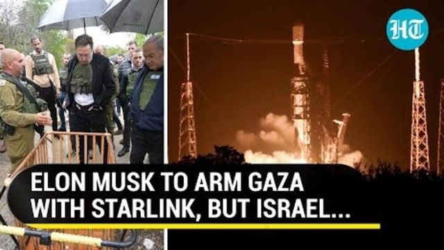 Israel Hosts Elon Musk, Says It Reached Agreement To Use Starlink In Gaza