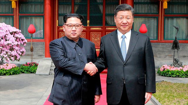 Китайският президент пристигна в Северна Корея