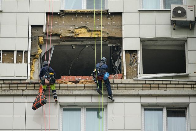 Csaknem kétszáz ukrán drón lőttek le az oroszok