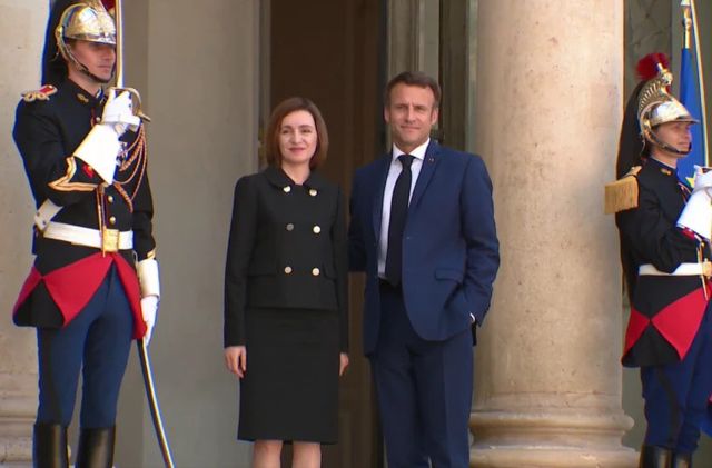 Maia Sandu va efectua o vizită de lucru în Franța, unde se va întâlni cu Emmanuel Macron