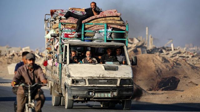 Israel calls on famine-stricken Gaza City residents to leave as it targets high-rises